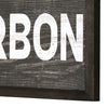 Guns, Cigars, Bourbon Wood Novelty Wall Sign - 36" x 8"